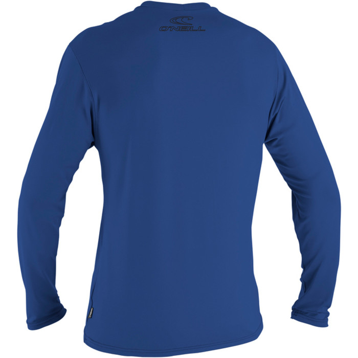 2024 O'Neill Mens Basic Skins Long Sleeve Rash Tee 4339 - Pacific