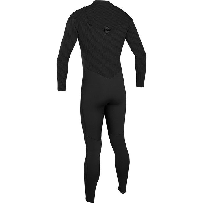 2024 O'Neill Mens HyperFreak Comp 3/2mm Zip Free Wetsuit 4970 - Black