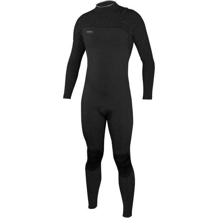 2024 O'Neill Mens HyperFreak Comp 3/2mm Zip Free Wetsuit 4970 - Black