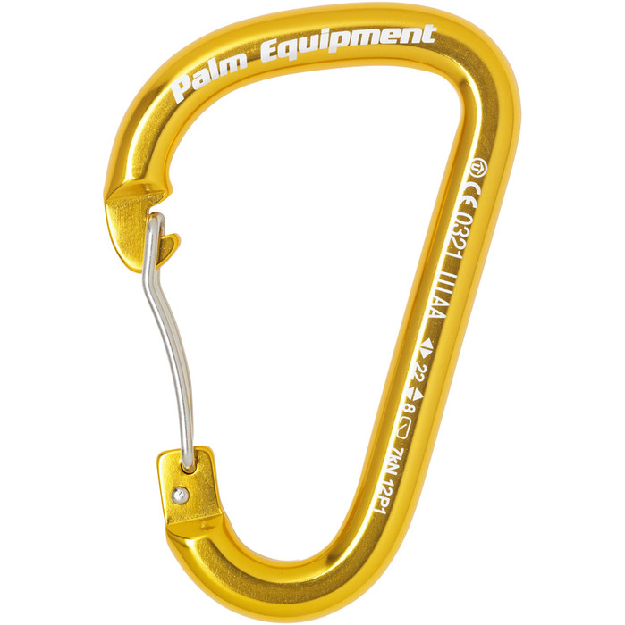 2024 Palm Karabiner Wire Gate Gold 10540