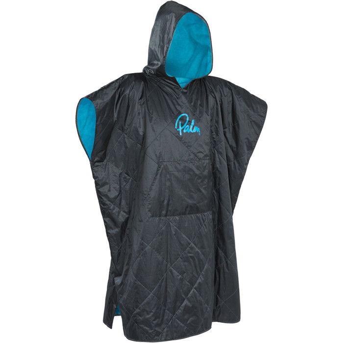 2024 Palm Weatherproof Changing Robe / Poncho Grande in Jet Grey 11783