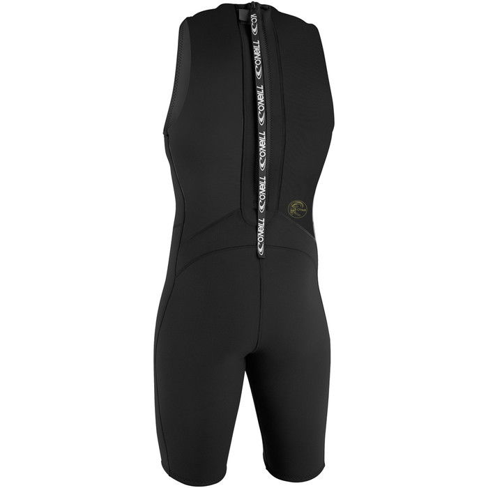 2024 O'Neill Mens O'Riginal 2mm Back Zip Short John Wetsuit 4529 - Black