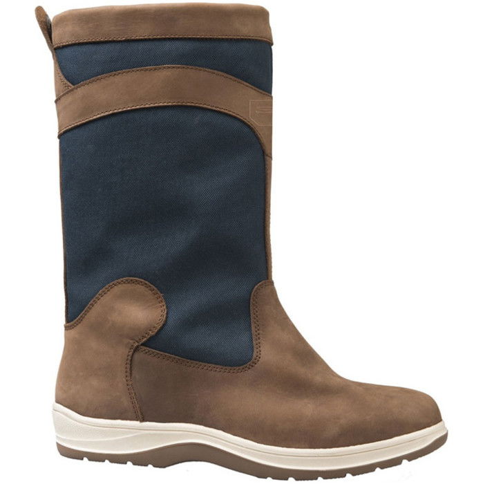 2024 Gul Fastnet Deck Boots Ds1005-a5 - Tan / Navy