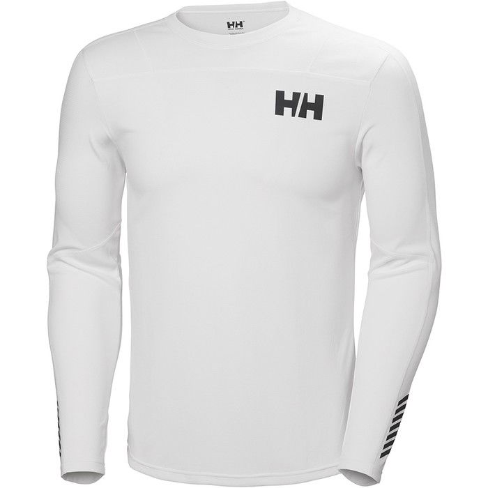 2019 Helly Hansen Hh Lifa Active Light Ls Baselayer White 49331