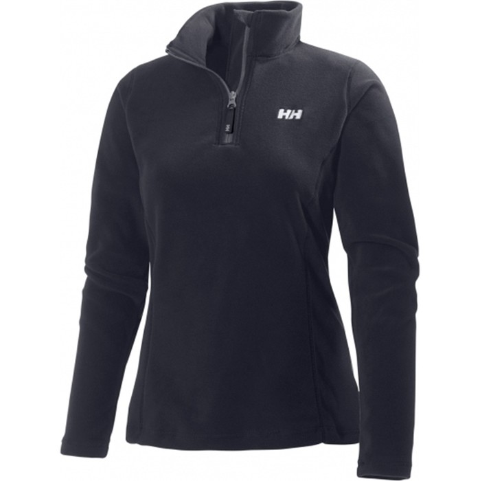 2024 Helly Hansen Womens Daybreaker 1/2 Zip Fleece Black 50845