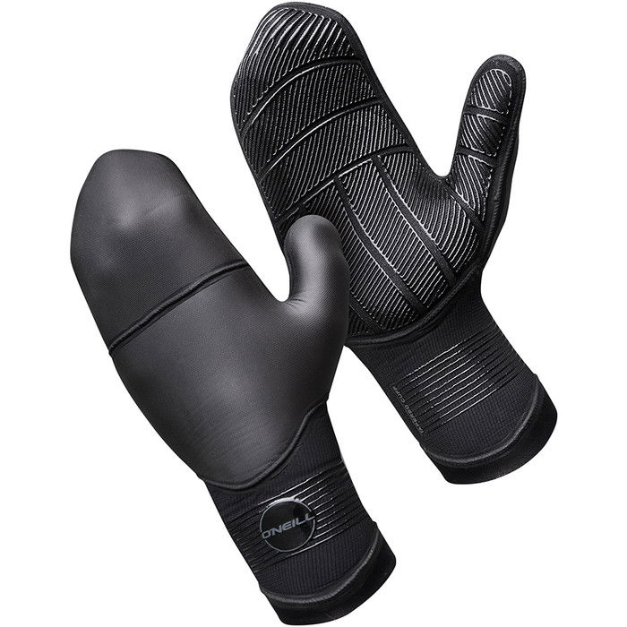 2024 O'Neill Psycho Tech 7mm Neoprene Mittens 5107 - Black