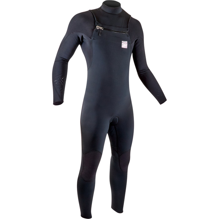 2020 GUL Mens Flexor 3/2mm Chest Zip Wetsuit FX1205-B7  - Black