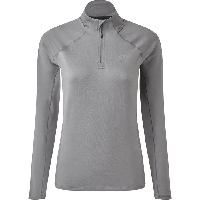 2021 Gill Womens Heybrook Zip Top 1106W - Storm