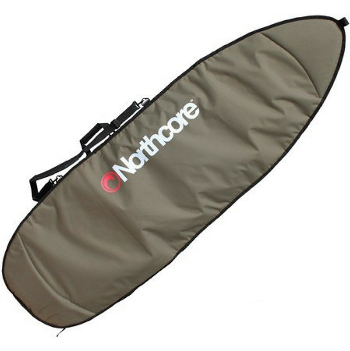 2024 Northcore Luftgekhlte 6'4 "Shortboard Surfboard Tag / Reisetasche Noco26 - Olive