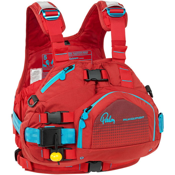 2024 Palm Womens Extrem 50N Buoyancy Aid 12370 - Flame / Chilli