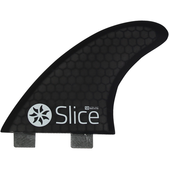 2024 Slice Ultraleicht Hex Kern S3 Fcs Compatible Surfboard Fins Sli-01 - Schwarz