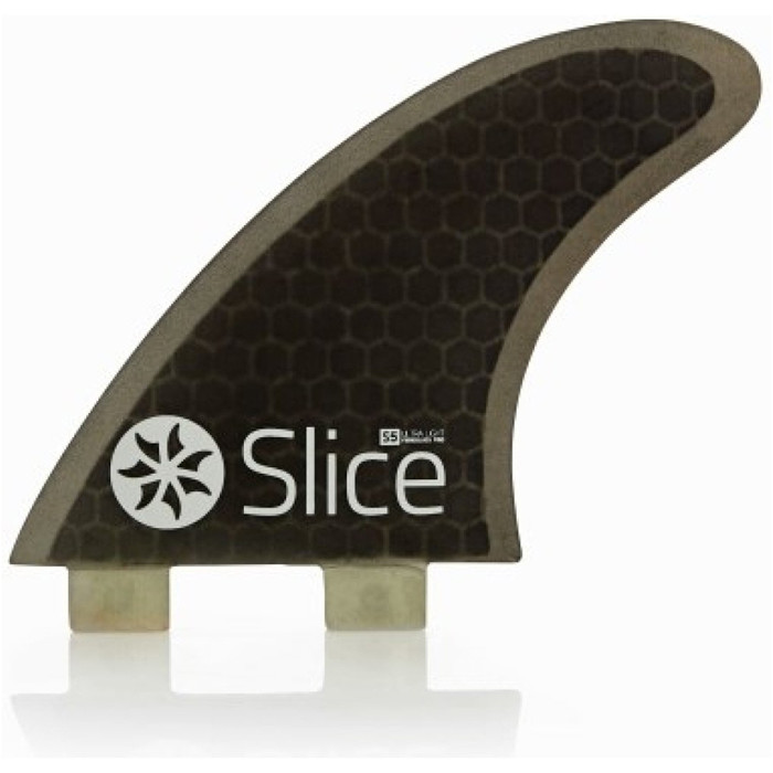 2024 Slice Ultraleicht Hex Kern S7 Fcs Compatible Surfboard Fins Sli-03 - Schwarz