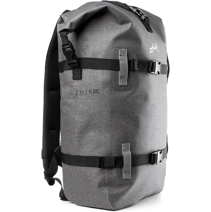 2024 Zhik 30L Dry Bag Backpack LGG0450 - Grey