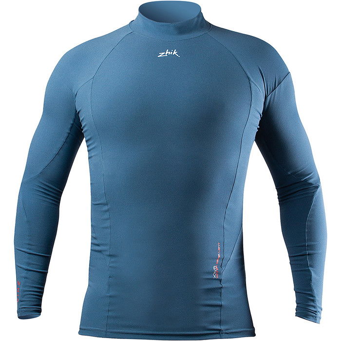 2024 Zhik Mens XWR Pro Water Repellent Rash Vest DTP0093 Deep Blue