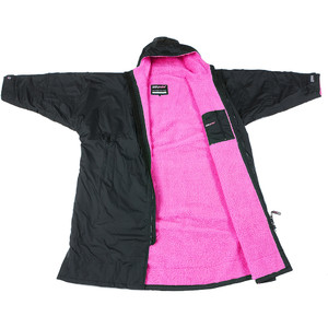 2023 Dryrobe Advance Langarmshirt Zum Wechseln Robe DR100L - Black / Pink