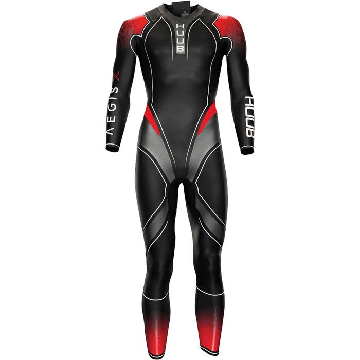 2023 Huub Mnner Aegis X Neoprenanzug AEGX35 - Red