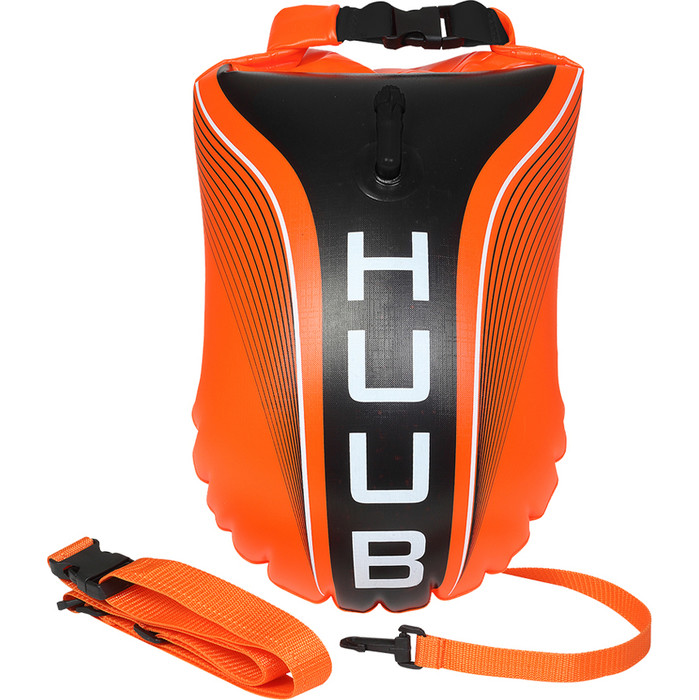 Huub 2024 Sicherheits-Schwimmkrper A2-TFO - Fluro Orange