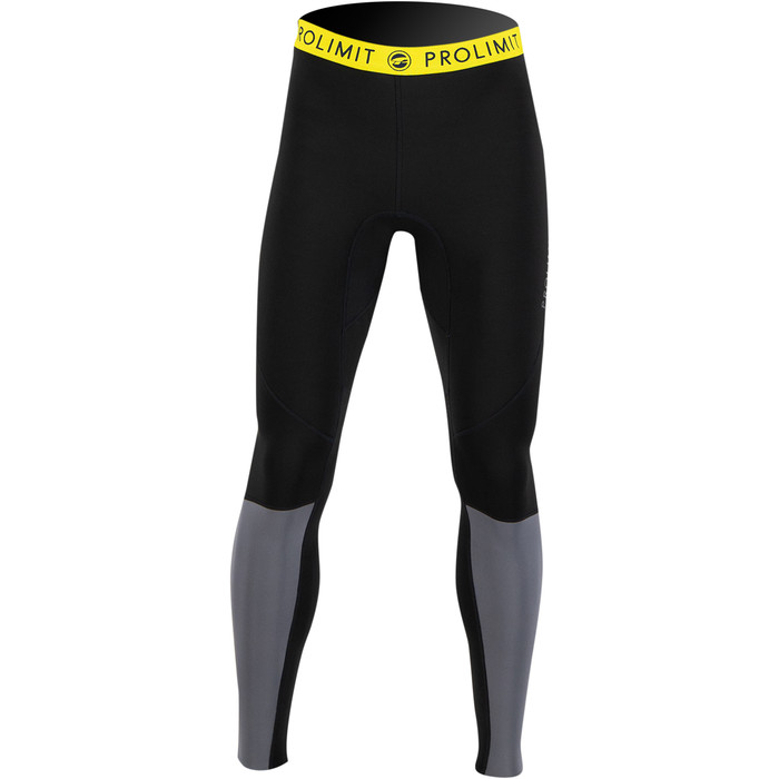 2023 Prolimit Mens Airmax 2mm Wetsuit SUP Trousers 14480 - Black / Dark Grey / Yellow