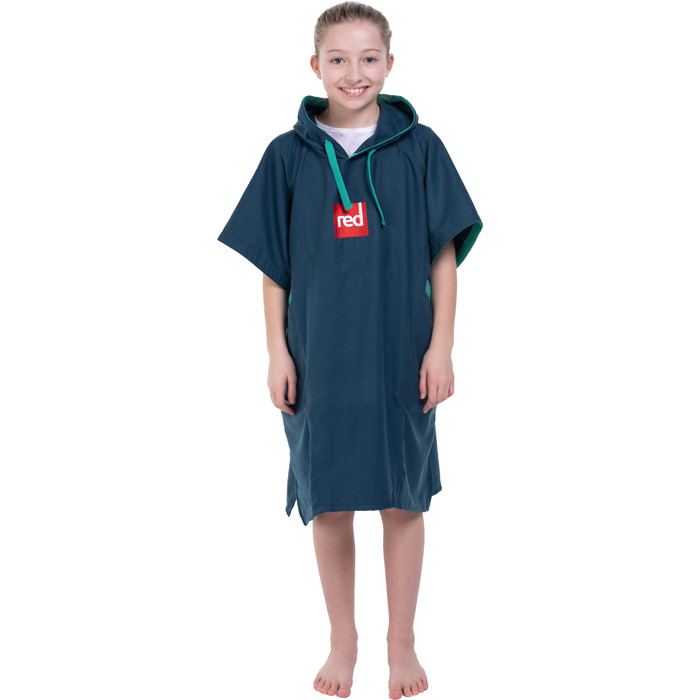 2024 Red Paddle Co Kids Quick Dry Changing Robe / Poncho 0020090060084 - Blue