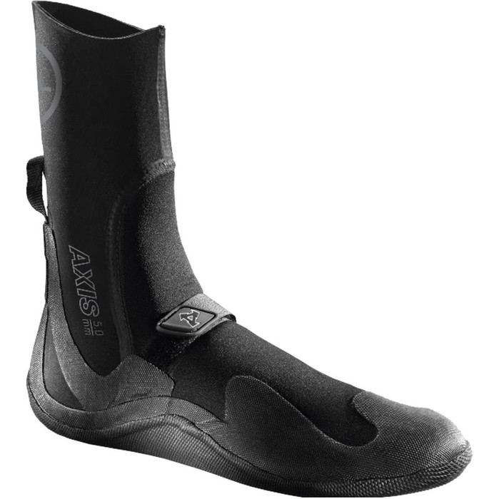 2023 Xcel Axis 5mm Round Toe Wetsuit Boots AN588X18 - Black