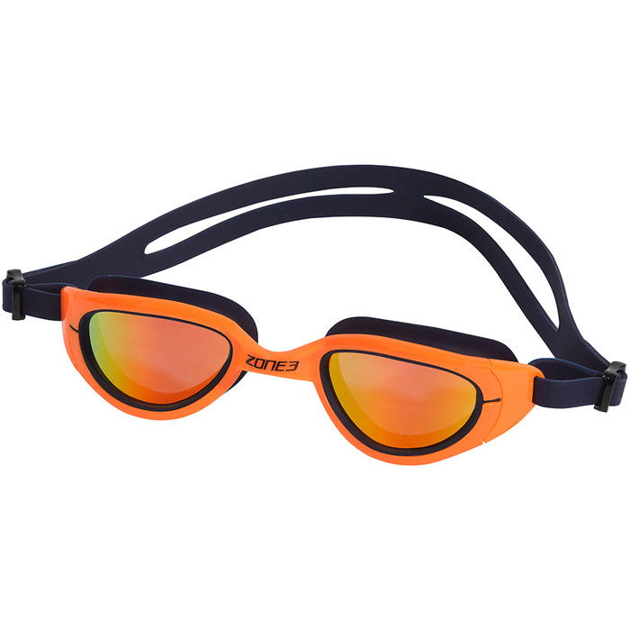 2024 Zone3 Angriff Schwimmen Schwimmbrille Sa19gogat - Orange / Navy