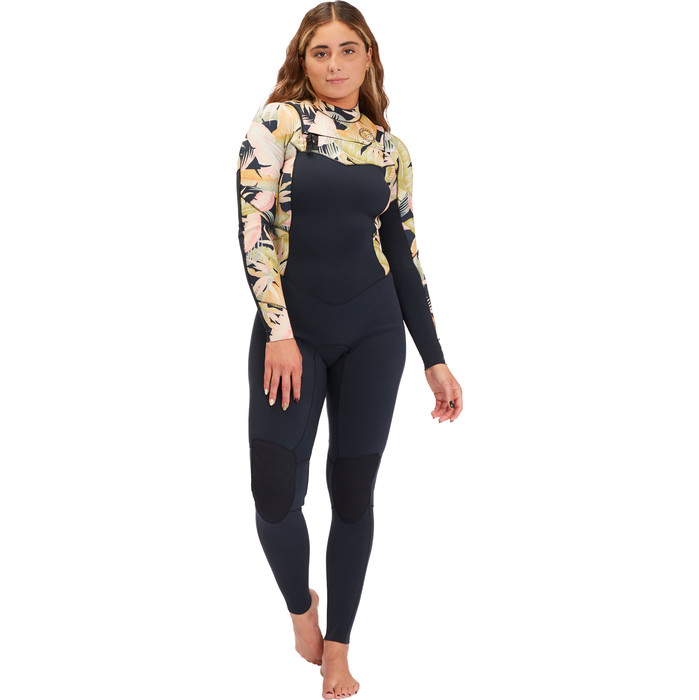 2022 Billabong Womens Salty Dayz 5/4mm Chest Zip Wetsuit F45F10 - Jungle Night