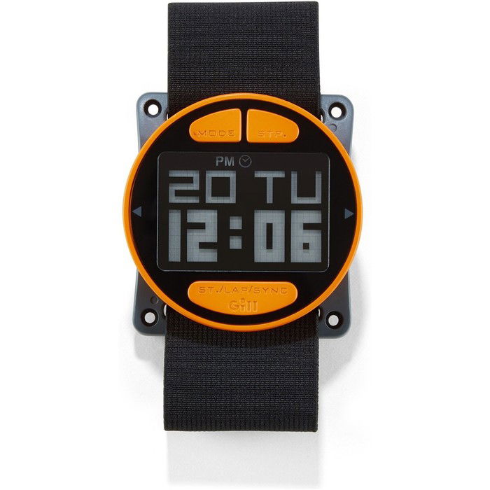 2024 Gill Stealth Timer Sailing Watch W016 - Black / Orange