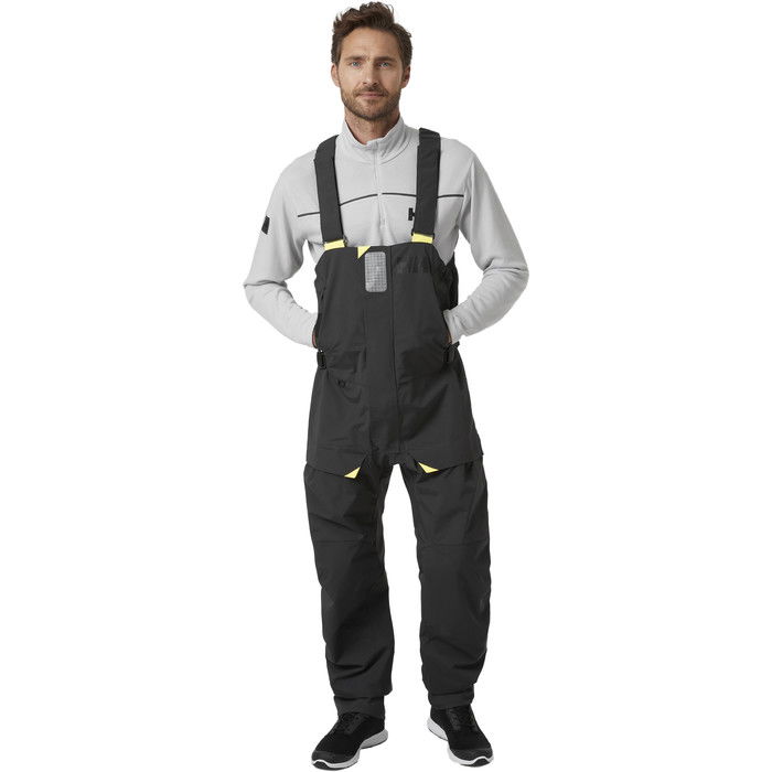 2024 Helly Hansen Mens Skagen Offshore Bib Trousers 34254 - Ebony