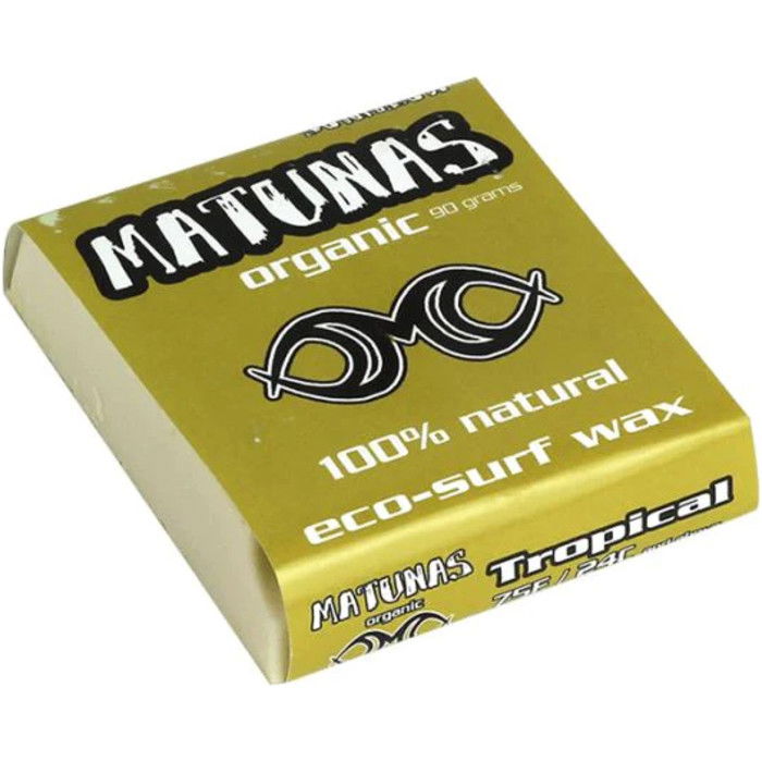 2024 Matunas Eco-Wax Tropical Water Wax MT5 - White / Yellow