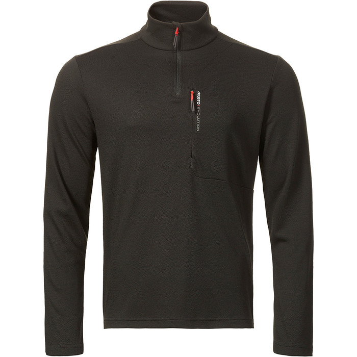 2023 Musto Mens Evolution 1/2 Zip Top 82419 - Black