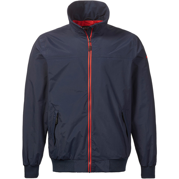 2024 Musto Mens Snug Shell Blouson Sailing Jacket 82501 - Navy / Rot