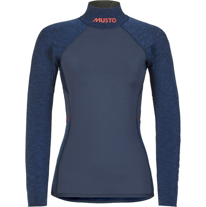 2024 Musto Womens Flexlite Alumin 3.0 Long Sleeve Top 82083 - Midnight Marl