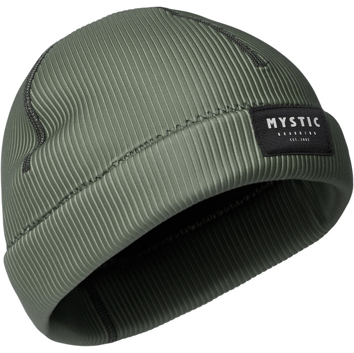 2024 Mystic 2mm Neoprene Beanie 35016.230024 - Dark Olive