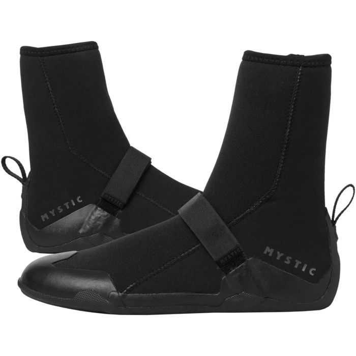 2024 Mystic Ease 3mm Round Toe Wetsuit Boot 35015.230038 - Schwarz