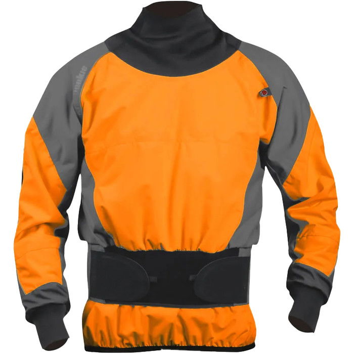 2024 Nookie Rush White Water Jacket JA20 - Orange / Charcoal Grey