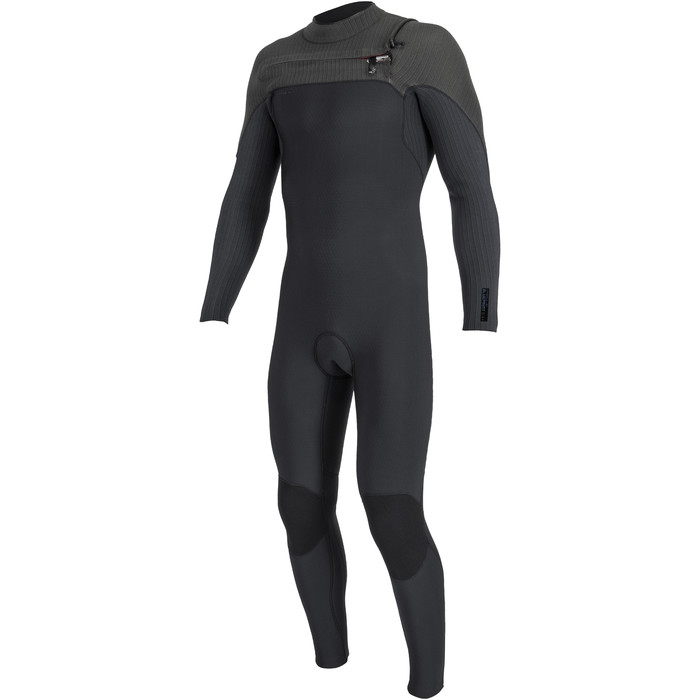 2024 O'Neill Mens Blueprint 5/4+mm Chest Zip Wetsuit 5541 - Black / Raven