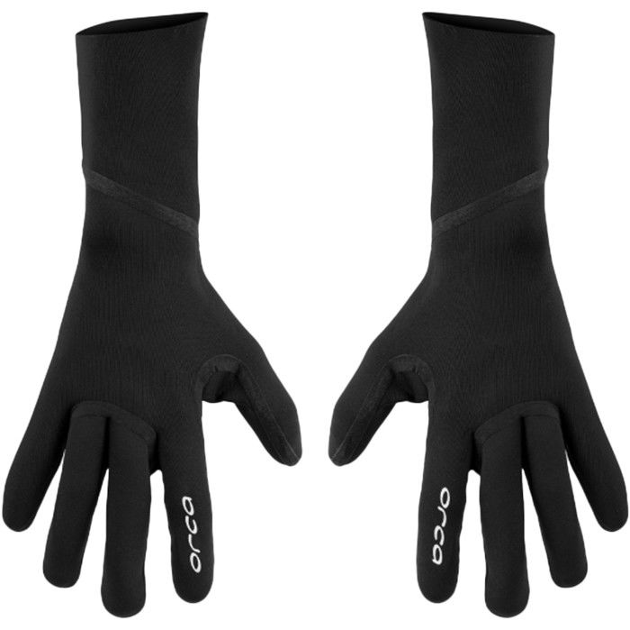 2024 Orca Mnner Core 2mm Open Water Swim Gloves MA44TT01 - Black