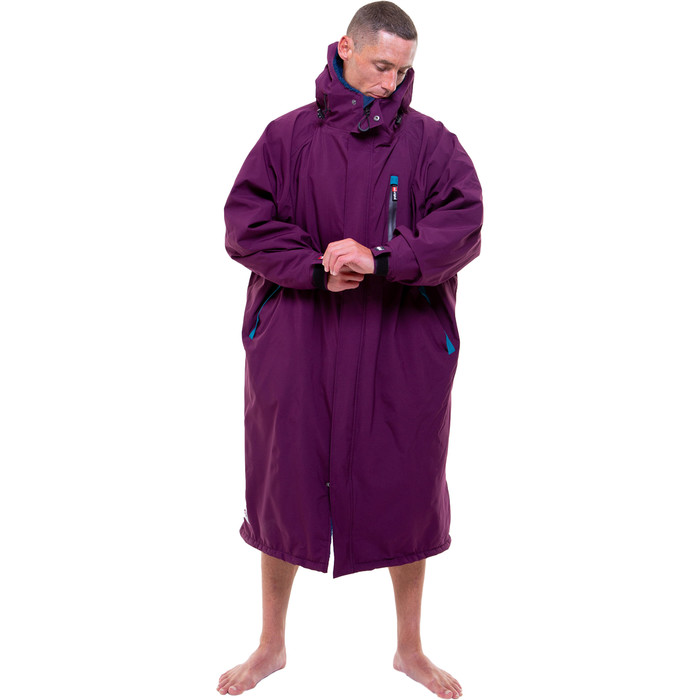 2024 Red Paddle Co Pro Evo Long Sleeve Changing Robe 002009006 - Mulberry Wine