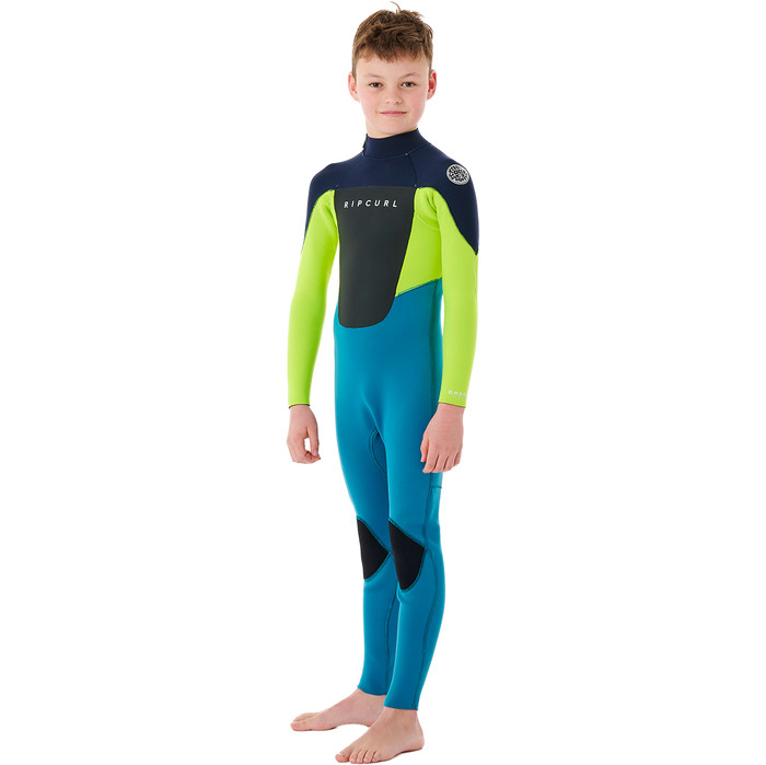 2023 Rip Curl Junior Omega 3/2mm Back Zip Wetsuit 114BFS - Navy