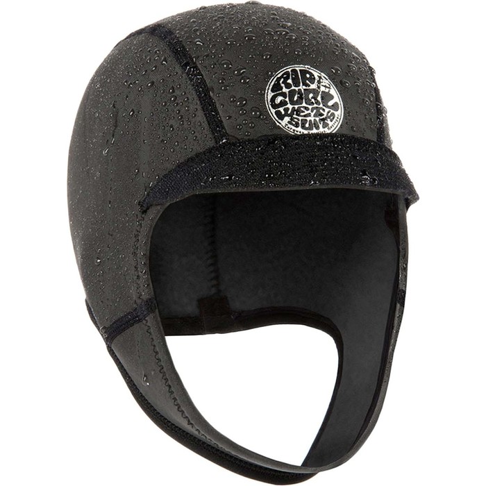 2024 Rip Curl Dawn Patrol 2mm Surf Cap WHO1AM - Schwarz