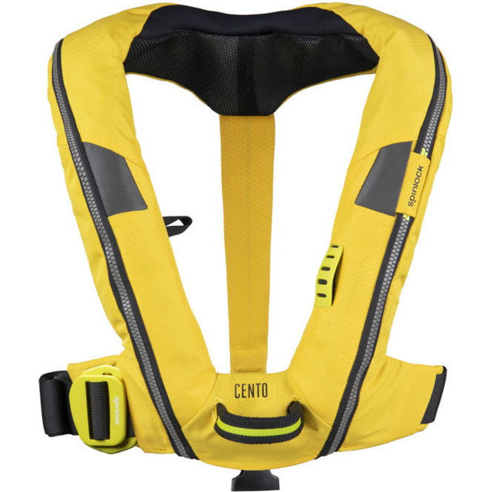 2024 Spinlock Junior Deckvest Cento 100n Schwimmweste Gurtzeug Dw-cen / Asy - Gelb