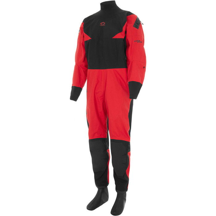 Typhoon Hypercurve Back Zip 2024 4 Trockentauchanzug 100179 - Rot / Black