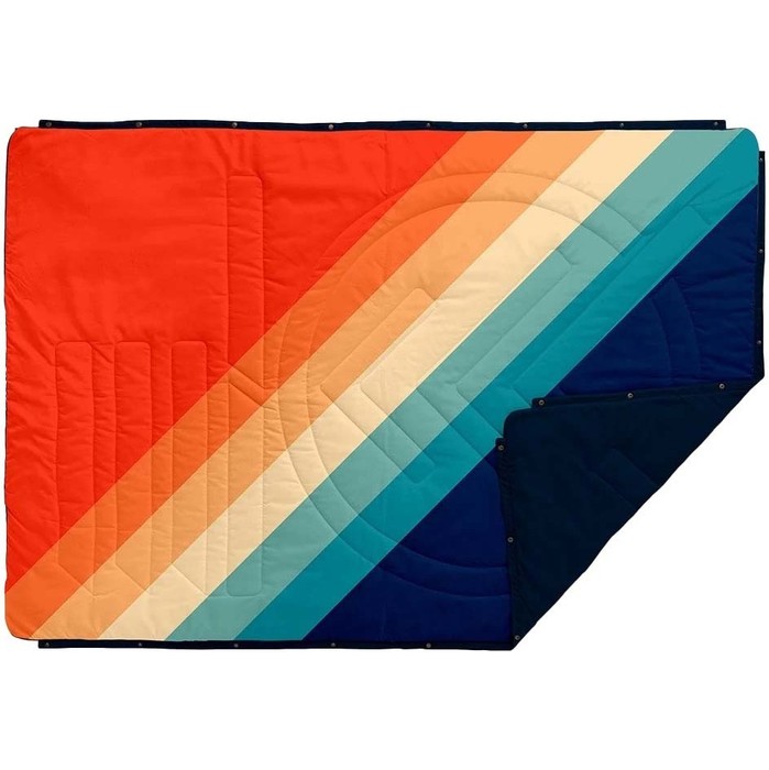 2024 Voited Limited Ripstop Outdoor Camping Blanket V21UN03BLPBC - Rainbow