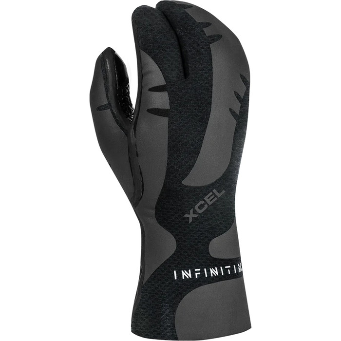 Xcel Infiniti 5mm 2024 Lobster Claw Neopren-Handschuhe AN057380 - Black