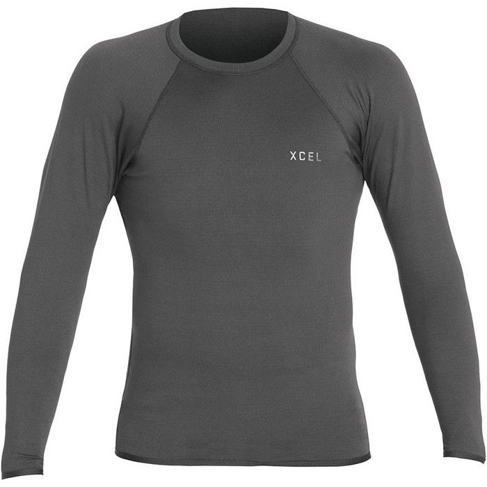 2024 Xcel Mens Eco Insulate-X Thermal Long Sleeve Shirt MPE40618 - Black