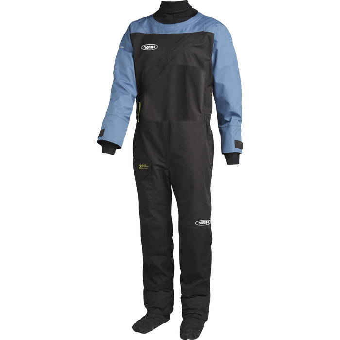 2024 Yak Santiam Drysuit & Free Undersuit 6586 - Blau / Black