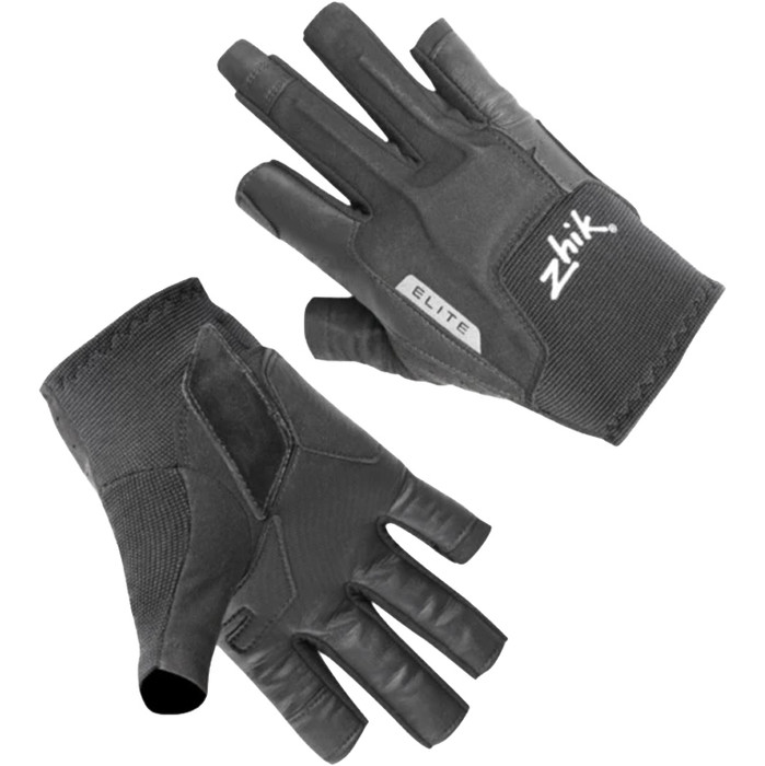 2024 Zhik Elite Half Finger Gloves GLV-21 - Anthracite