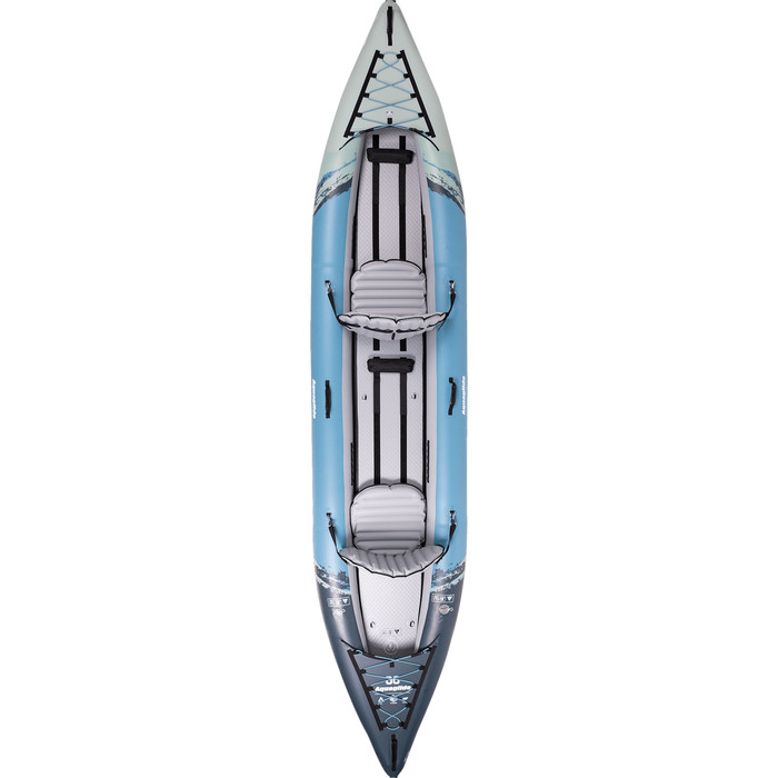 2024 Aquaglide Cirrus Ultralight 150 2 Person Kayak AG-K-CIR - Blue / Grey