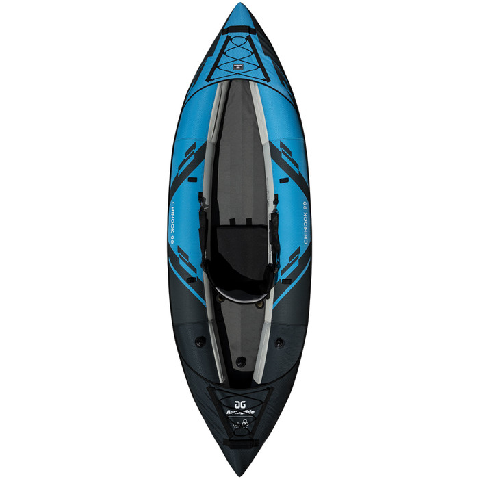 2024 Aquaglide Chinook 90 1 Person Inflatable Kayak AG-K-CHIN-90