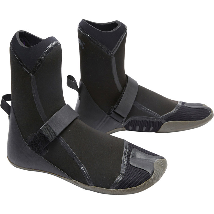 2024 Billabong Furnace 3mm Versteckt Geteilte Neoprenstiefel Abyww00100 - Schwarz